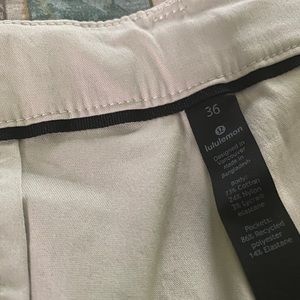 Lululemon sz 36 inseam 34